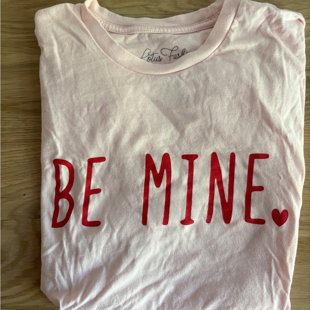 Pink 'Be Mine' T-Shirt